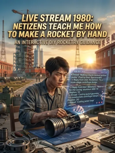 Live Stream 1980: Netizens Teach Me How to Make a Rocket by Hand