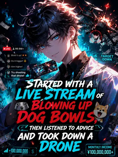 Started with a Live Stream of Blowing Up Dog Bowls, Then Listened to Advice and Took Down a Drone