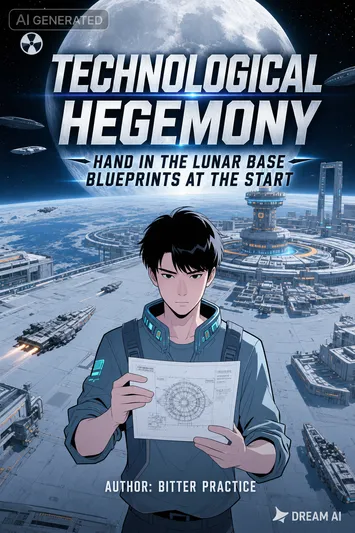 Technological Hegemony - Hand in the Lunar Base Blueprints at the Start